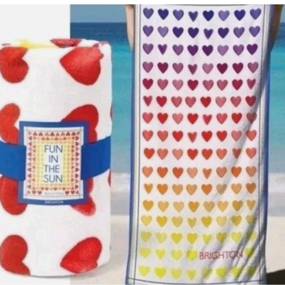 Brighton beach towel